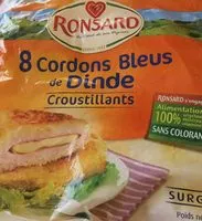 Mängden socker i Cordons bleus de dinde croustillants