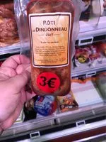 Mängden socker i Rôti de Dindonneau Cuit