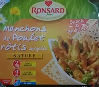 Mängden socker i Manchons de Poulet rôtis surgelés nature