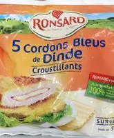 Mängden socker i Cordons bleu
