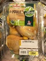 Mängden socker i Le poulet cuisses