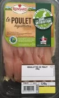 Mängden socker i Le poulet aiguillettes