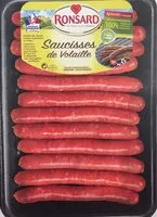 Mängden socker i Merguez de volaille