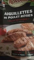 Mängden socker i Aiguillettes de poulet roti