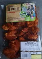 Mängden socker i Découpe de poulet façon chorizo