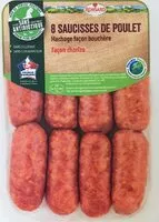 Mängden socker i Saucisse de poulet chorizo