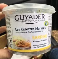 Mängden socker i Les rillettes marines de sardine au piment d'Espelette