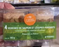 Mängden socker i 4 Verrines de Saumon et Légumes Fondants