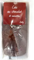 Mängden socker i Cake au chocolat et noisette