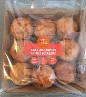 Mängden socker i Mini cake saumon et poireaux