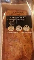 Mängden socker i Cake poulet au curry