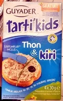 Mängden socker i Tarti'Kids Thon & Kiri