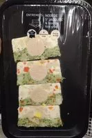 Mängden socker i Entremets Saint-Jacques & Bloc de Foie Gras