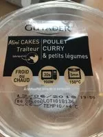 Mängden socker i Mini cake traiteur poulet curry