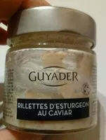 Mängden socker i Rillettes d'esturgeon au caviar