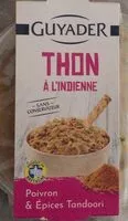Mängden socker i Thon a l’indienne