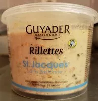 Mängden socker i Rillettes St Jacques à la Bretonne