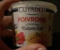 Mängden socker i MADAME LOIC - tartinade poivrons