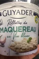 Mängden socker i Rillettes de maquereaux