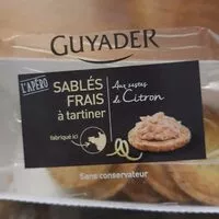 Mängden socker i Sablés aux zestes de citron