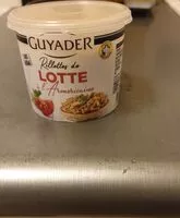 Mängden socker i Rillettes de lotte à l armoricaine