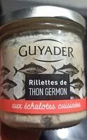 Mängden socker i Rillettes de thon germon