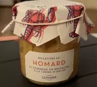 Mängden socker i Rillettes au Homard