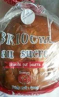 Mängden socker i Brioche au sucre