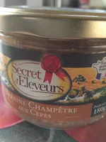 Mängden socker i Terrine Forestière Aux Cèpes