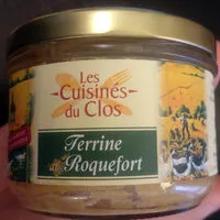 Mängden socker i Terrine Roquefort