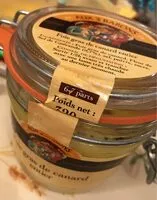 Mängden socker i Foie gras de canard entier