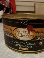 Mängden socker i Confit de canard du sud ouest