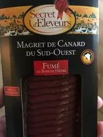 Mängden socker i Magret de canard fumé