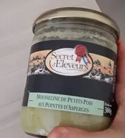 Mängden socker i Mousseline de  petits pois aux pointes d’asperges