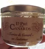 Mängden socker i Terrine de canard au Sauternes