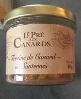 Mängden socker i Terrine de canard au sauternes