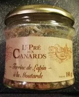 Mängden socker i Terrine de lapin à la moutarde