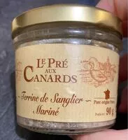 Mängden socker i Terrine de sanglier marine