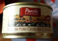 Mängden socker i Bloc foie gras canard