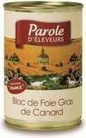 Mängden socker i Bloc De Foie Gras De Canard 400G