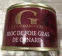 Mängden socker i Bloc de foie gras de canard