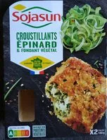 Mängden socker i Croustillants épinard et fondant végétal
