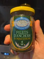 Mängden socker i Filets d'anchois à l'huile d'olive