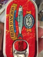 Mängden socker i Filets d'anchois sauce piquante