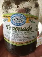 Mängden socker i Tapenade aux olives noires