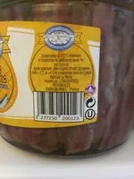 Mängden socker i Fillets d'anchois à l'huile de tournesol