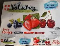 Mängden socker i Yaourts sur lit de fruits
