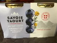 Mängden socker i Yaourt au lait entier aromatisé myrtille génépi