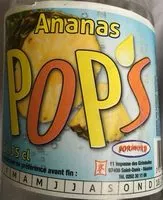 Mängden socker i Pop’s ananas