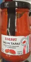 Mängden socker i SALSA TAPAS ROUGE BOCAL 100G